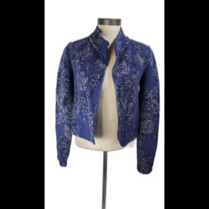 Anthropologie women's blue jacket size XS